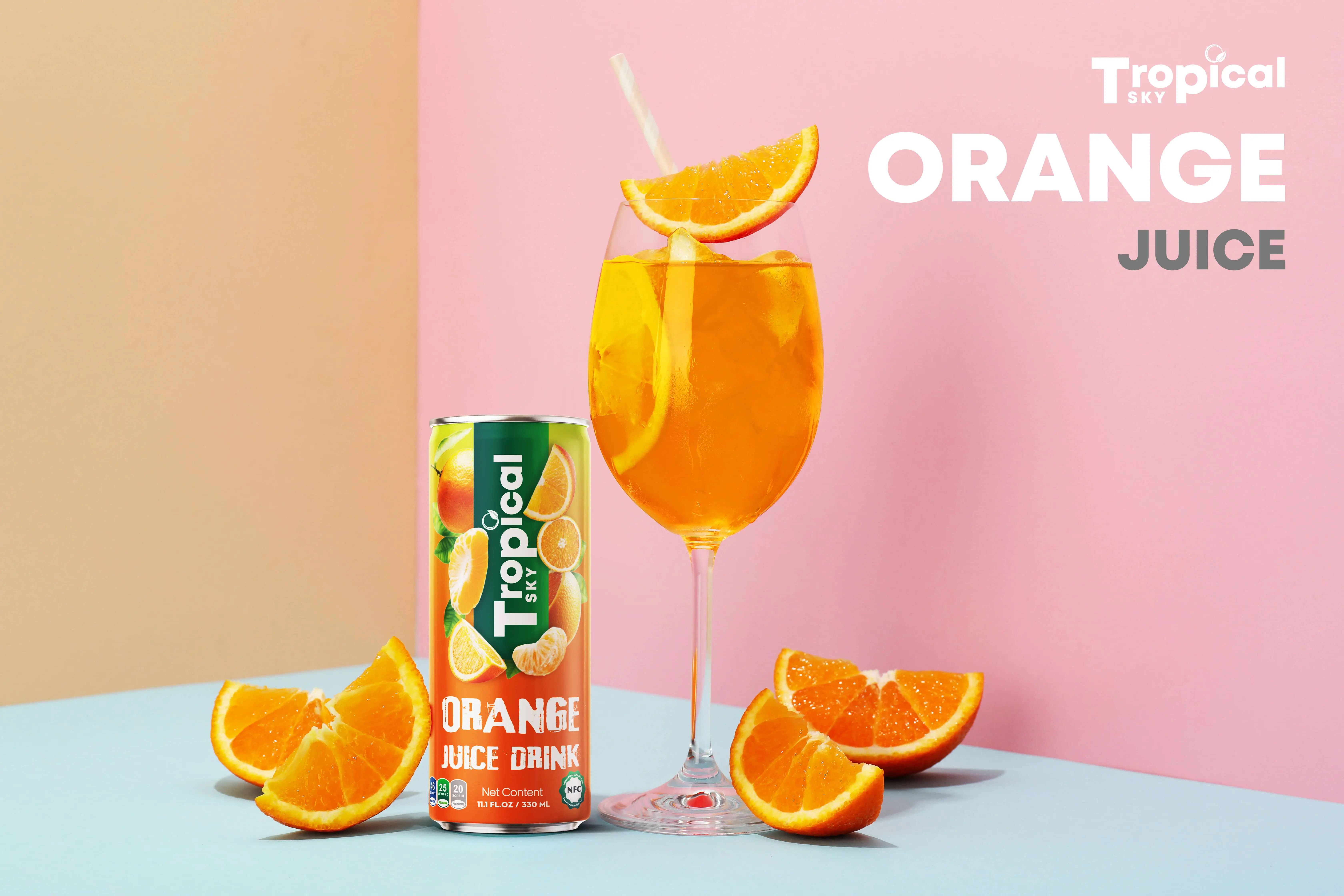 OEM Supplier of 100% Natural Orange Juice for Private Label Brands